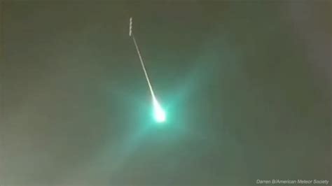 Bright Green Fireball Flashed Over Nw Australia Sunday Night The Weather Network