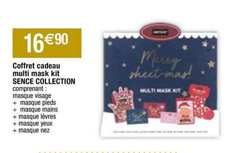 Promo Coffret Cadeau Multi Mask Kit Sence Collection Chez Migros France