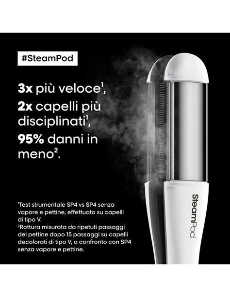 L Oreal Steampod Steam Styler White