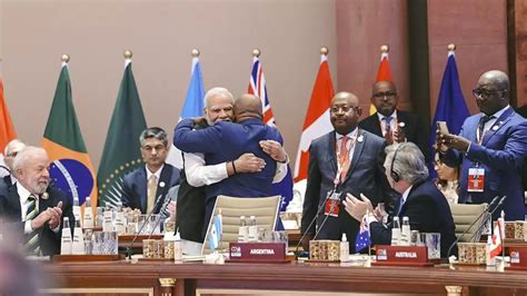 African Union Becomes Permanent Member Of G Under India S Presidency