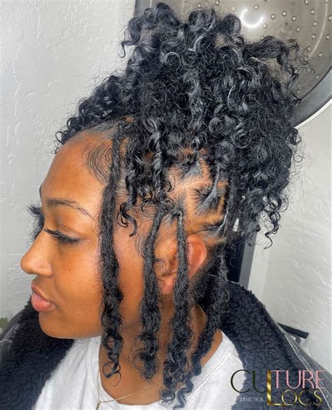 Pin By Thekidd On L O C S Short Locs Hairstyles Hair Twist Styles