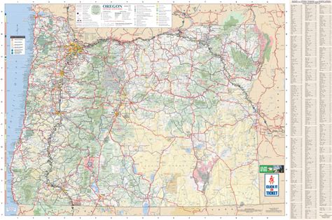 Printable Maps Of Oregonimage Photo Albumoregon Highway Map - States ...