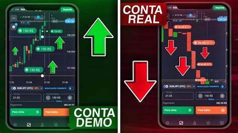 Opções Binárias Conta demo x Conta real qual a melhor opção para