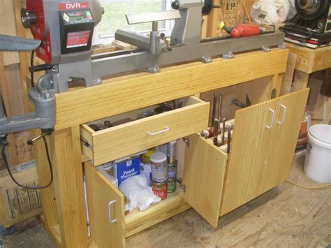 Lathe stand - FineWoodworking