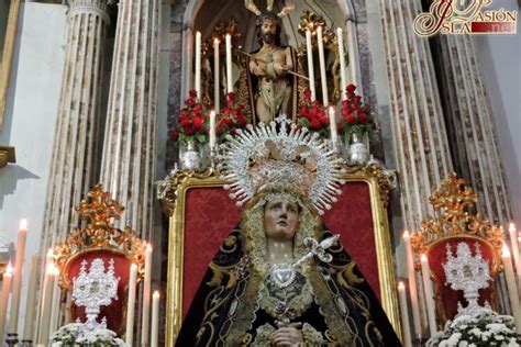 La Virgen De Las Angustias Del Ecce Homo De C Diz En Besamano Durante