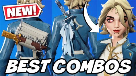 BEST COMBOS WITH NEW JONI THE RED SKIN BLUE BLOOD STYLE Fortnite