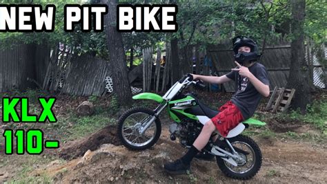 My New Pit Bike Klx110 Youtube