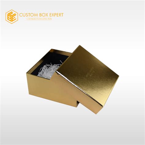 Custom Gold Foil Boxes Custom Box Expert