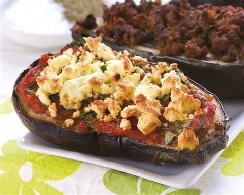 Gef Llte Aubergine Mit Schafsk Se Rezept Eat Smarter