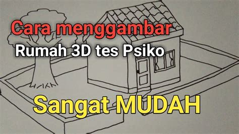 Gambar Tiga Dimensi Rumah - 57+ Koleksi Gambar