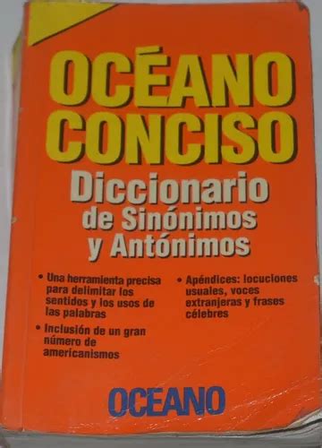 Diccionario De Sinónimos Y Antónimos Océano Pocket B80