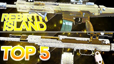 Top 5 Rebirth Island Meta Assault Rifles After Update 🏝 Warzone Best