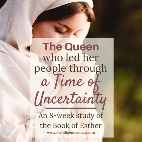 Esther Bible Study With Free Printable Bible Study Guide