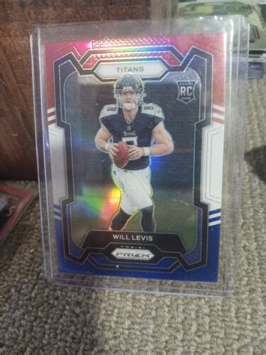 Panini Prizm Rookies Red White Blue Prizm Will Levis Rc