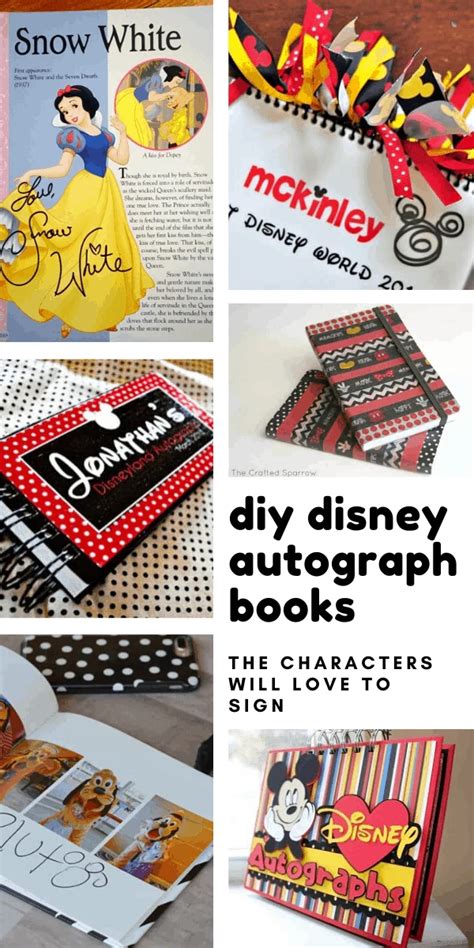 21 Fabulous Disney Autograph Book Ideas for Extra Magic!