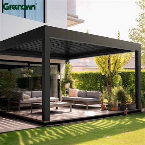 China Custom Louvered Pergola Manufacturers Suppliers Factory