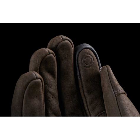 Furygan TD Vintage D3O Gloves Brown Motardinn