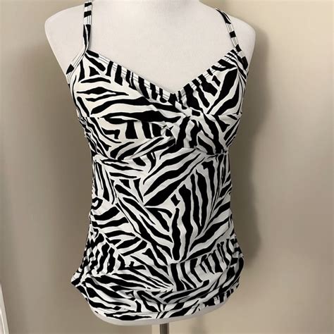 Croft And Barrow Swim Tankini Top Poshmark