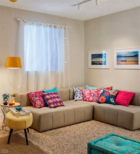 Salas Decoradas Simples De Pobre - Decoração De Sala Simples E Barata De Pobre