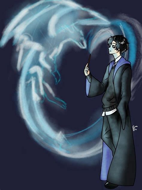 Harry potter patronus dragon | Harry potter patronus, Anime, Harry potter