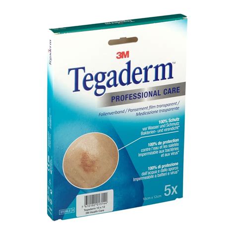 3M Tegaderm Medicazione Trasparente 10 X 12 Cm 5 Pz Redcare