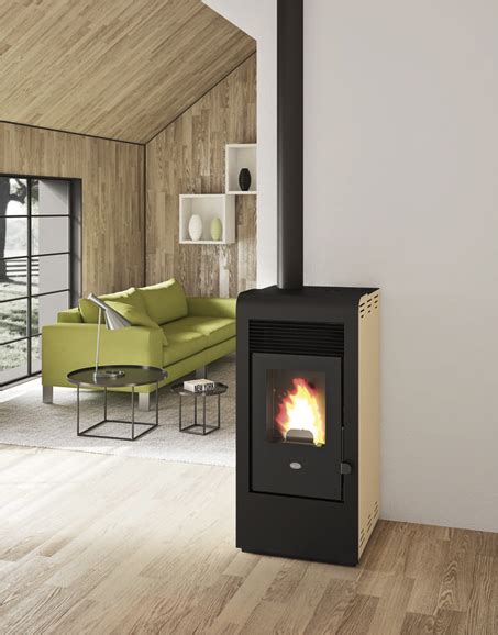 STUFA A PELLET EVA CALOR RITA 9 5 KW FiredesignFirenze