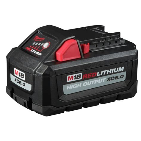 Milwaukee P M Redlithium High Output Hd Ah And Ah