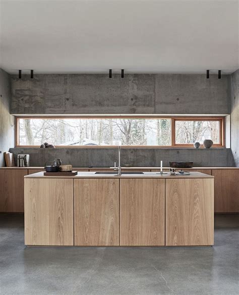 Minimalistic Handcrafted Kitchen Made In Dinesen Oak Wood Kitchen