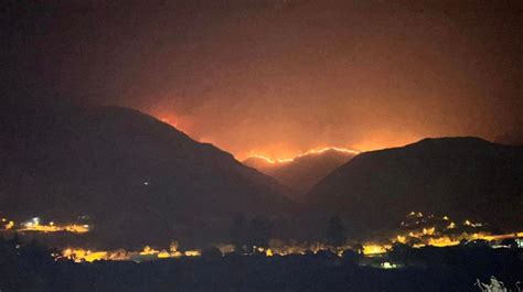 Incendio forestal en Quilanga 12 días de un fuego arrasador que ya