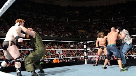 John Cena Daniel Bryan Sheamus Vs The Shield Elimination Chamber