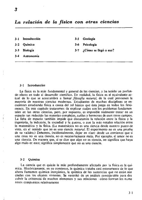 Cap 03 Relación De La Física Y Otras Ciencias 1 Teoria Y Filosofia