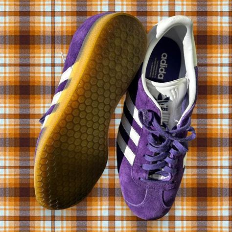 Adidas Gazelle Purple Gumsole Size Mens 7 Awesome... - Depop | Adidas ...