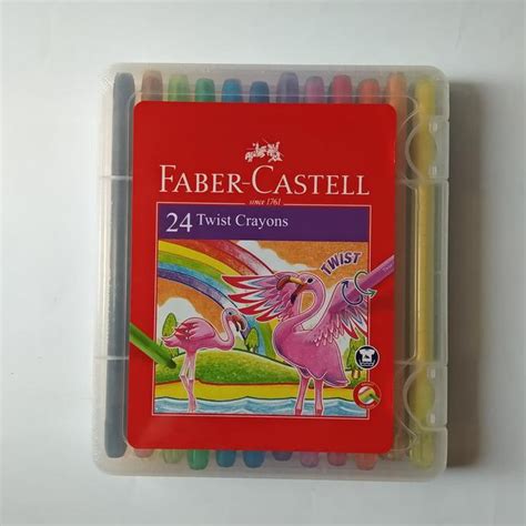 Jual FABER CASTELL 24 TWIST CRAYONS Shopee Indonesia