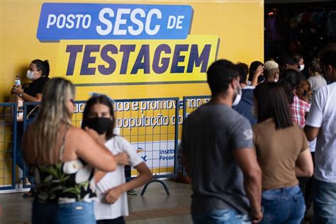 Covid Posto De Testagem Na Rodovi Ria Tem Fila E Espera Nesta