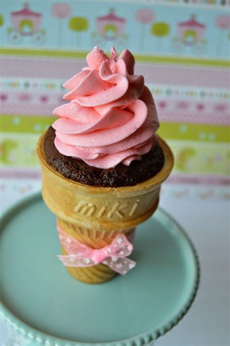 Cupcakes AMOR Diditas Cupcakes Helado De Chocolate Con Queso