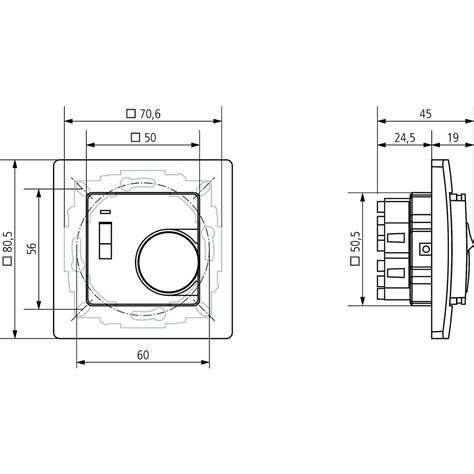 Theben RAMSES 746 RA Raum Thermostat mechanisch UP 4 5 Leiter Öffner