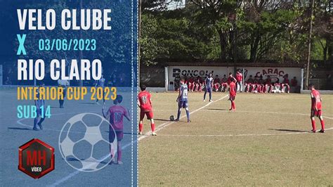 Velo Clube X Rio Claro Sub Youtube