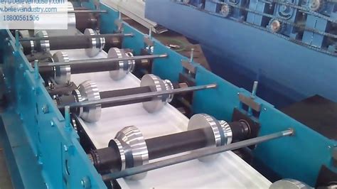 Standing Seam Roll Forming Machine Youtube