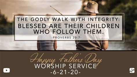 62120 Fathers Day Worship Service Youtube