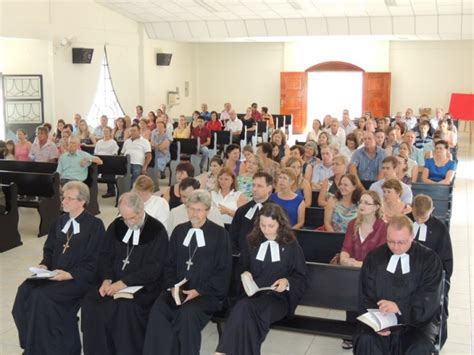 Portal Luteranos Culto De Investidura Do Pastor Sinodal E Vice