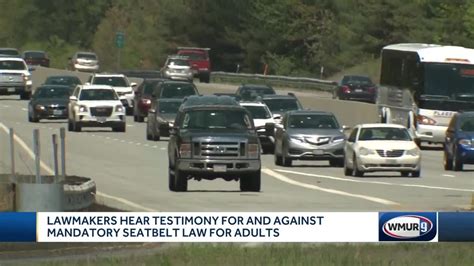 New Hampshire Lawmakers Hear Testimony On Bill To Require Seat Belt Use