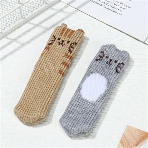 Pied De Meuble Chaussettes De Chaise En Tricot Lastique Universel