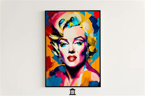 Marilyn Monroe Wall Art Marilyn Monroe Poster Marilyn Monroe Print