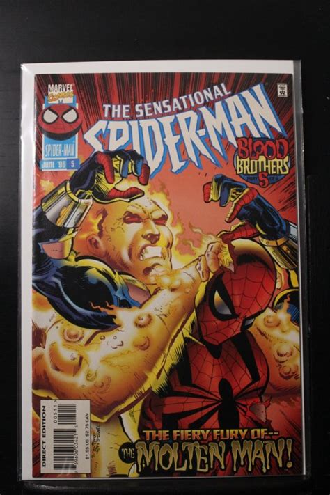 The Sensational Spider Man 5 1996 Comic Books Modern Age Marvel