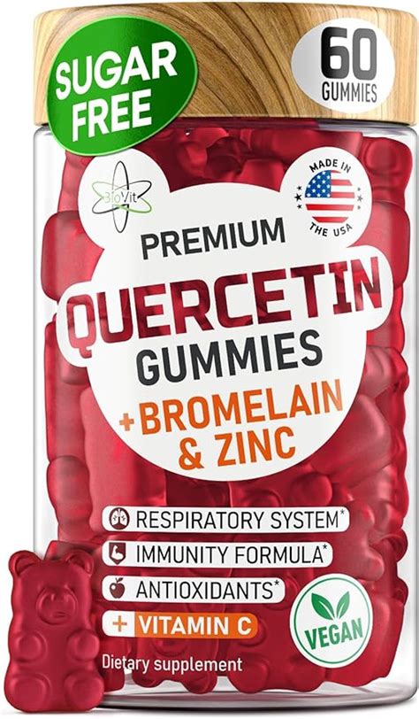 Amazon Biovit Quercetin Gummies Mg Activated Quercetin For