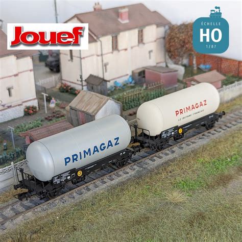 Coffret Wagons Citerne Primagaz Sncf Ep Iii Ho Jouef Hj