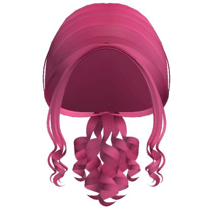 Low Lovely Lamb Curly Ponytail Hot Pink Roblox