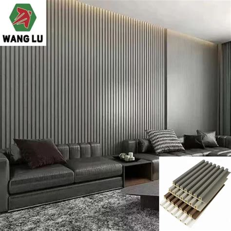 Exterior D Modern Art Decorative Outdoor Wpc Wall Panel Wpc Wall