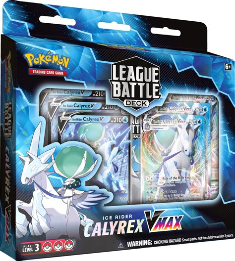 Buy Pokemon Cards Ice Rider Calyrex VMAX League Battle Deck Online At