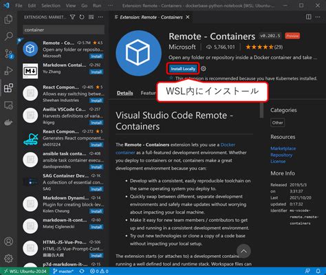 Vscode Wsl Docker Docker Setup